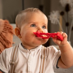 Vanilla teething ring Sophie la girafe - rojo