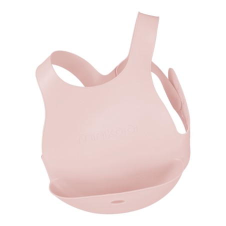 MinikOiOi Flexi Bib - Pinky Pink