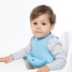 MinikOiOi Flexi Bib - Mineral Blue