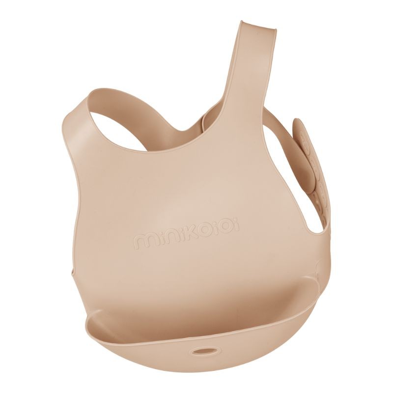 MinikOiOi Flexi Bib - Bubble Beige