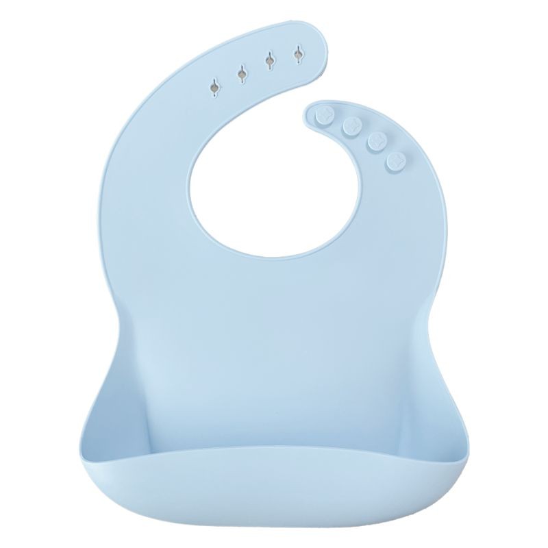 MinikOiOi Basics Bib - Mineral Blue